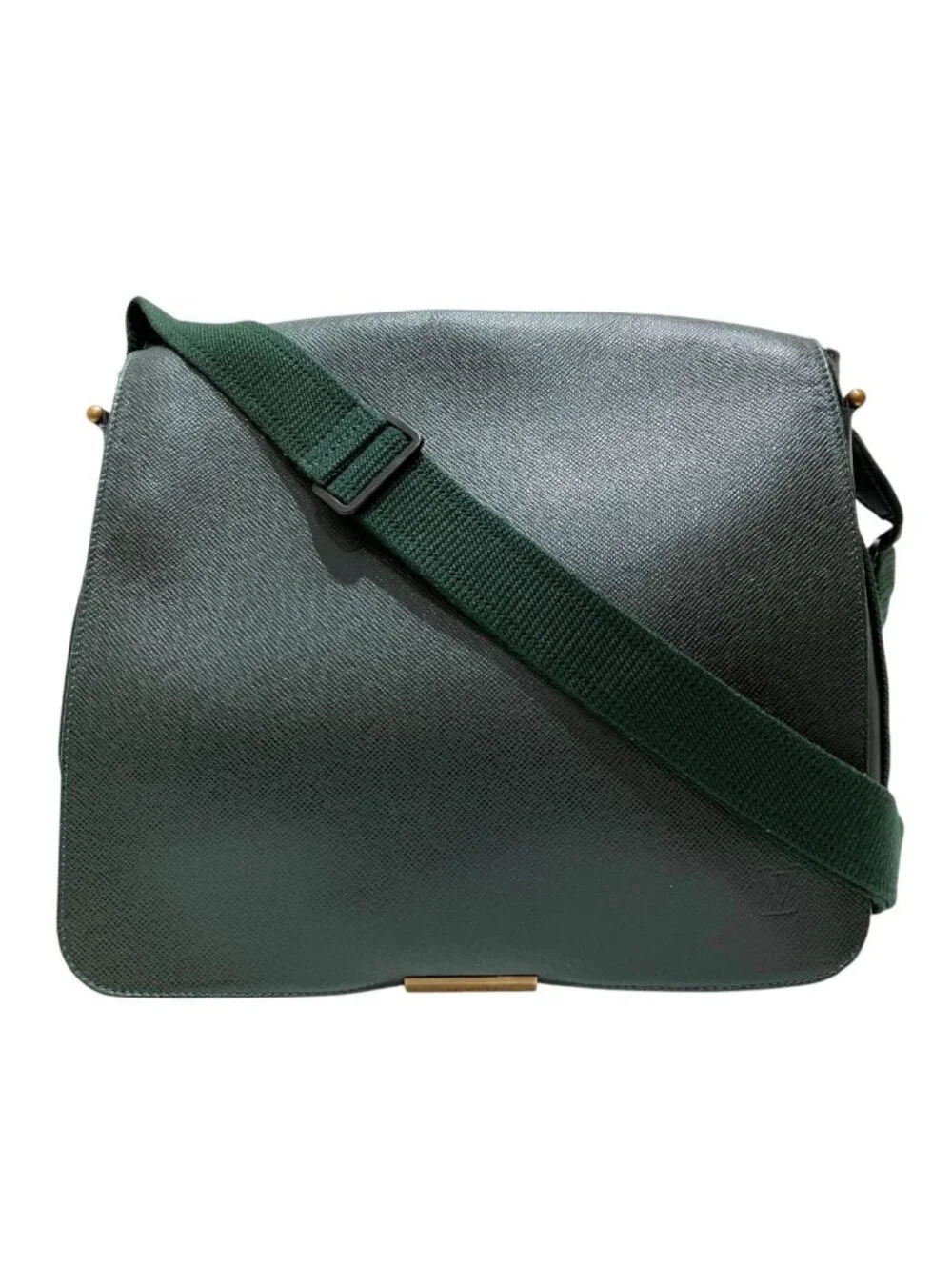 Louis Vuitton Victor Taiga Shoulder Bag Leather